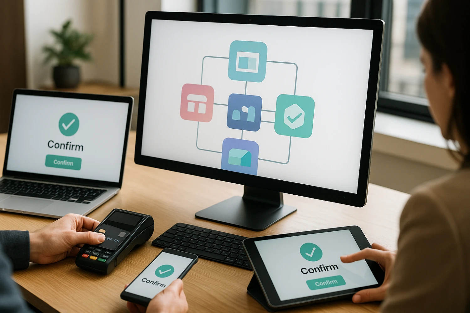 Central payment dashboard connecting multiple providers