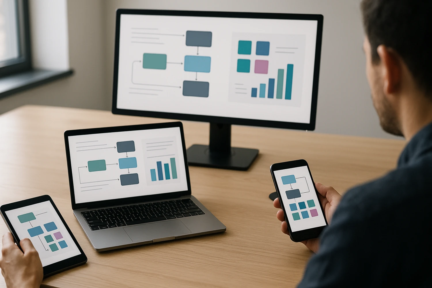 Webhooks and middleware for API automation
