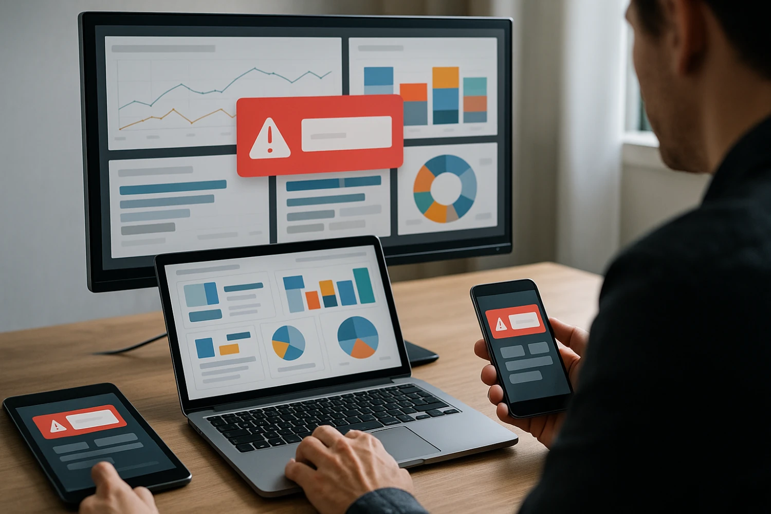 Monitoring and alert system for price and stock automation