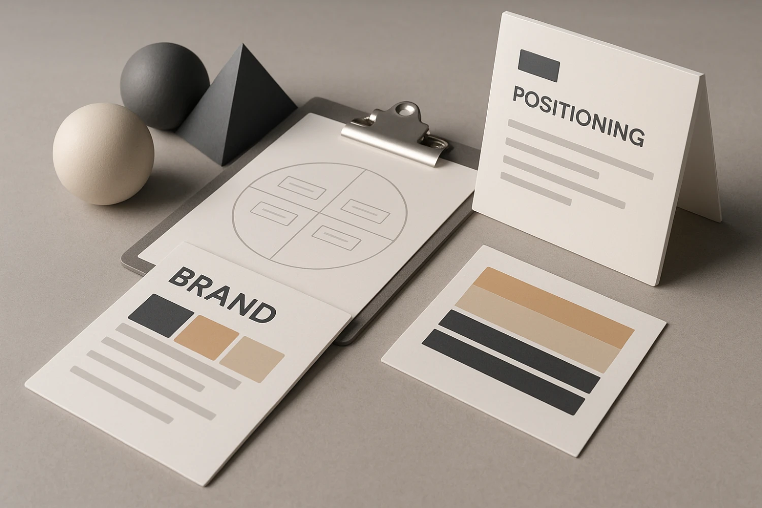 Brand strategy workshop and positioning planning