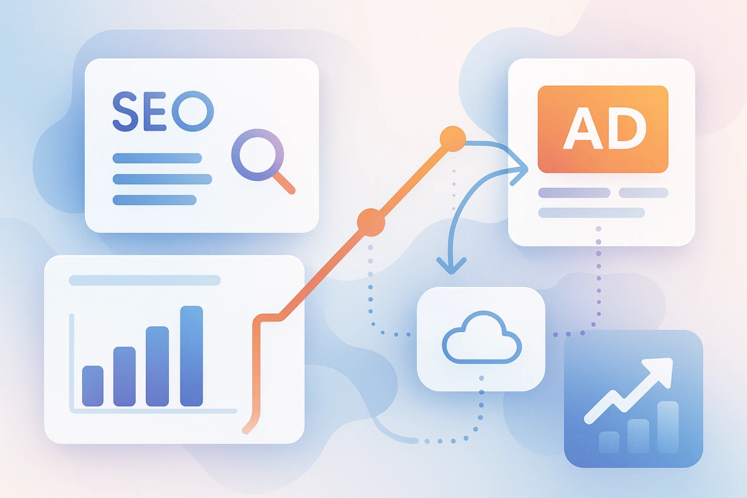 Synergy between Google Analytics, SEO and ads performance