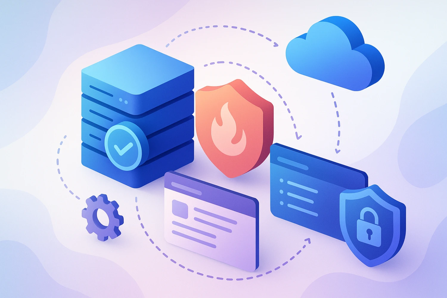 Server and OS hardening with firewall and security tools