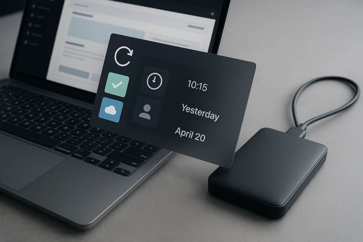 Technical team performing assisted restore of website backups