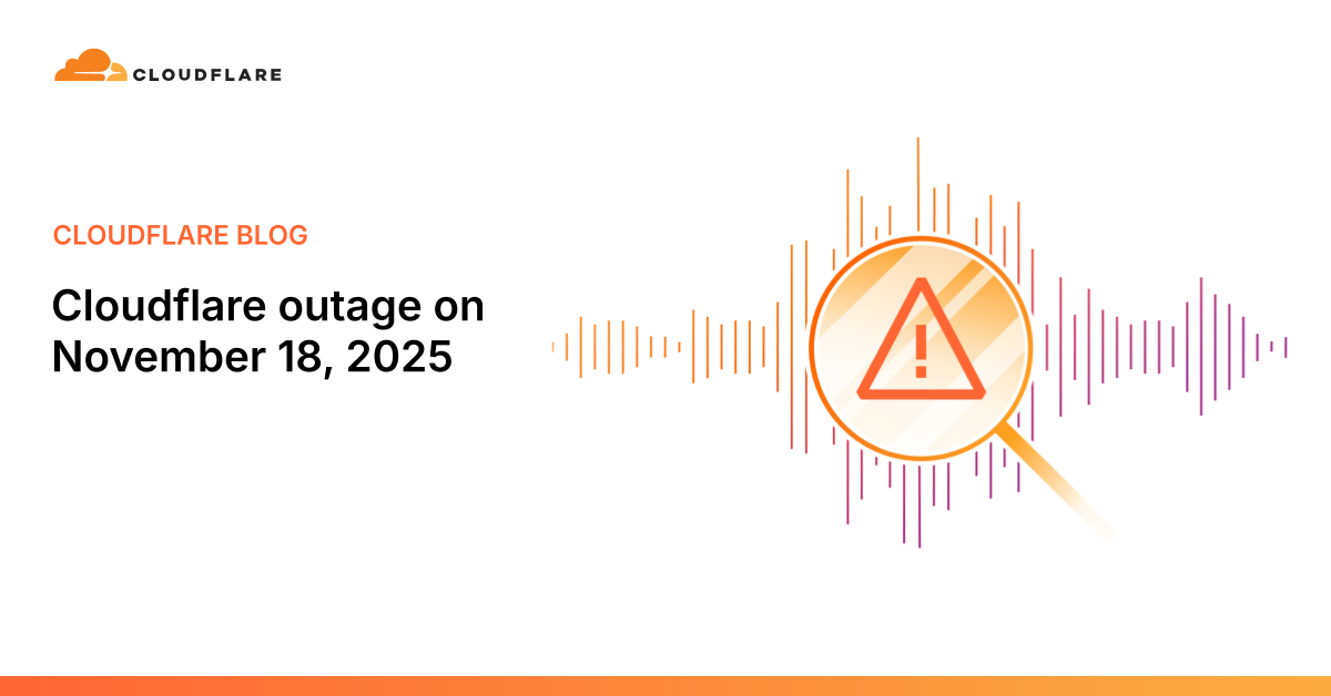 Cloudflare outage on November 18, 2025