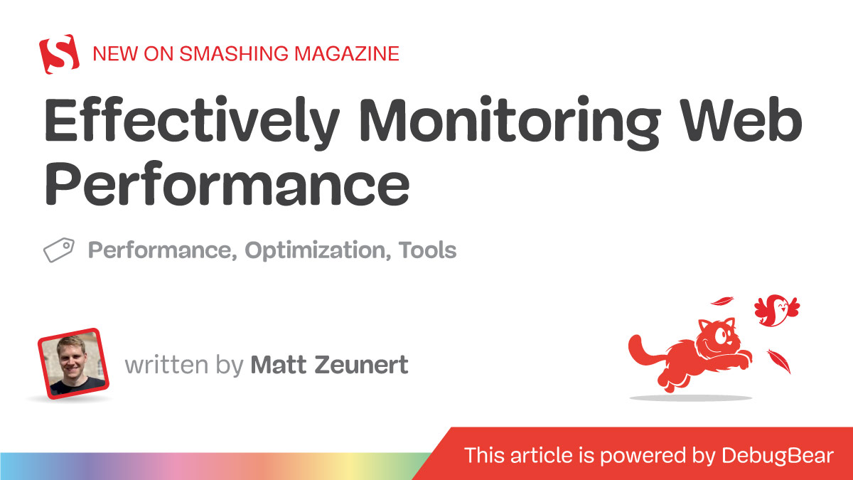 Effectively Monitoring Web Performance