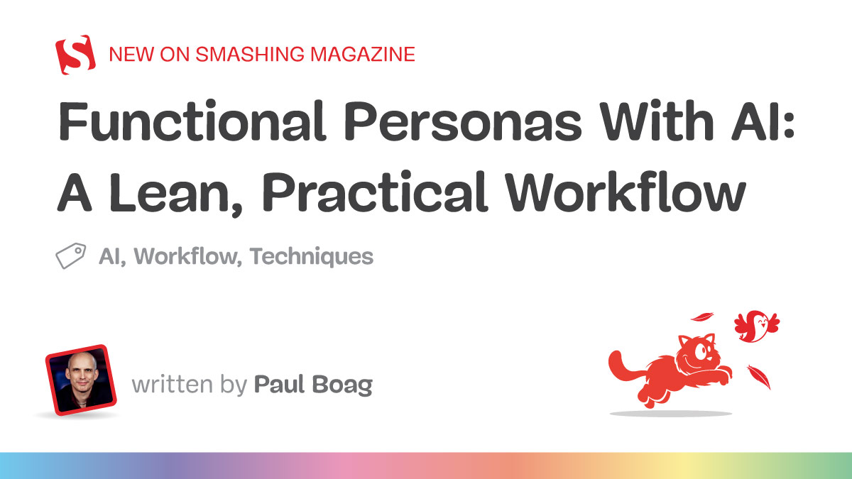 Functional Personas With AI: A Lean, Practical Workflow